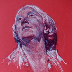 Kuliportrait rot von Thomas Ganter